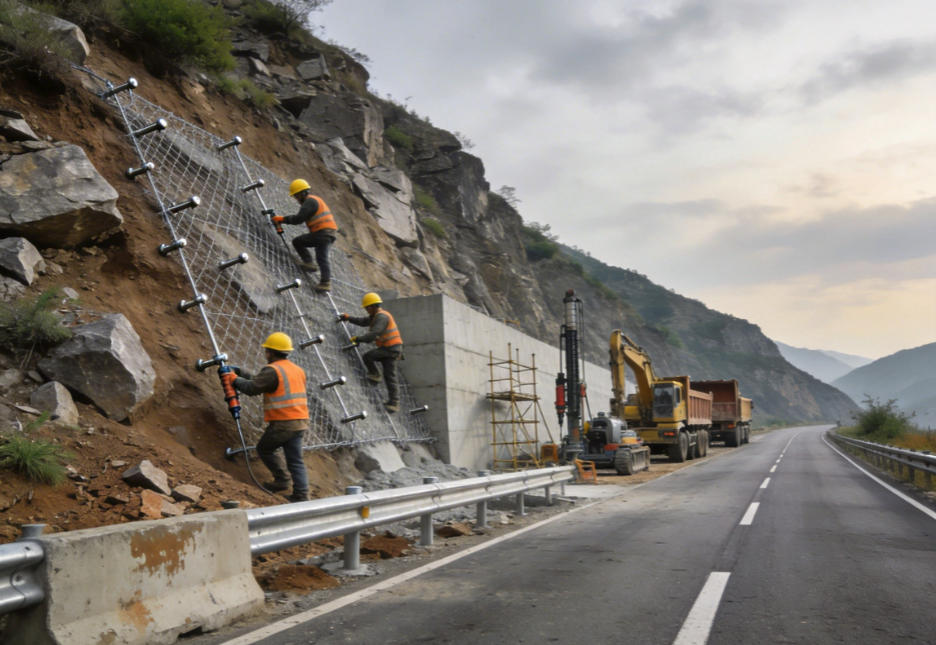 大埔公路道路护坡